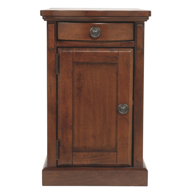 Darby Home Co Sams 23'' Tall Tray Top Block End Table Wayfair